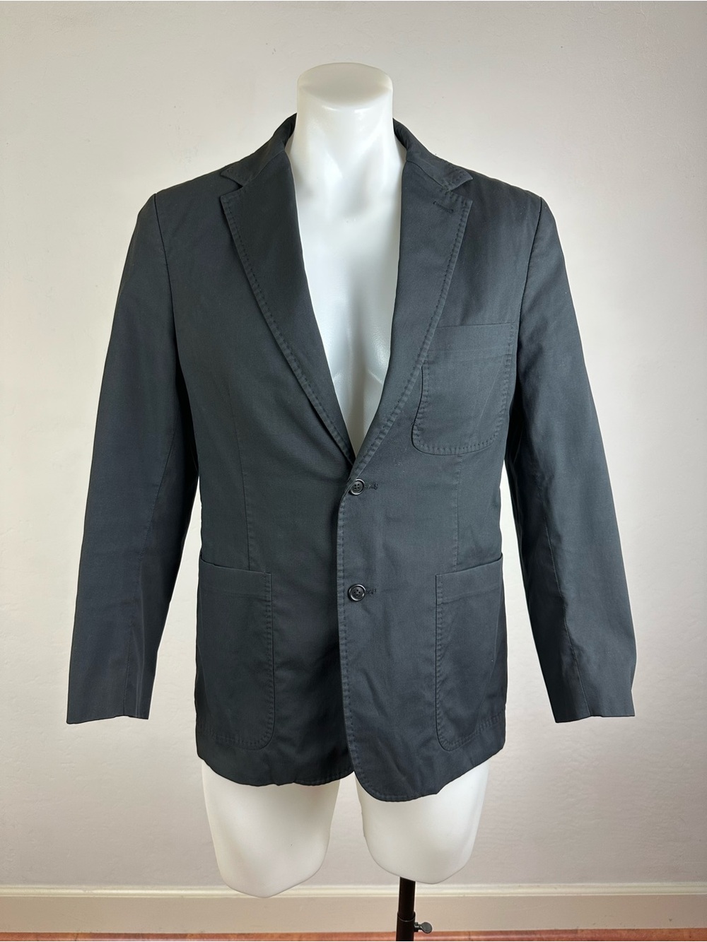 Steven Alan Black Unstructured Blazer